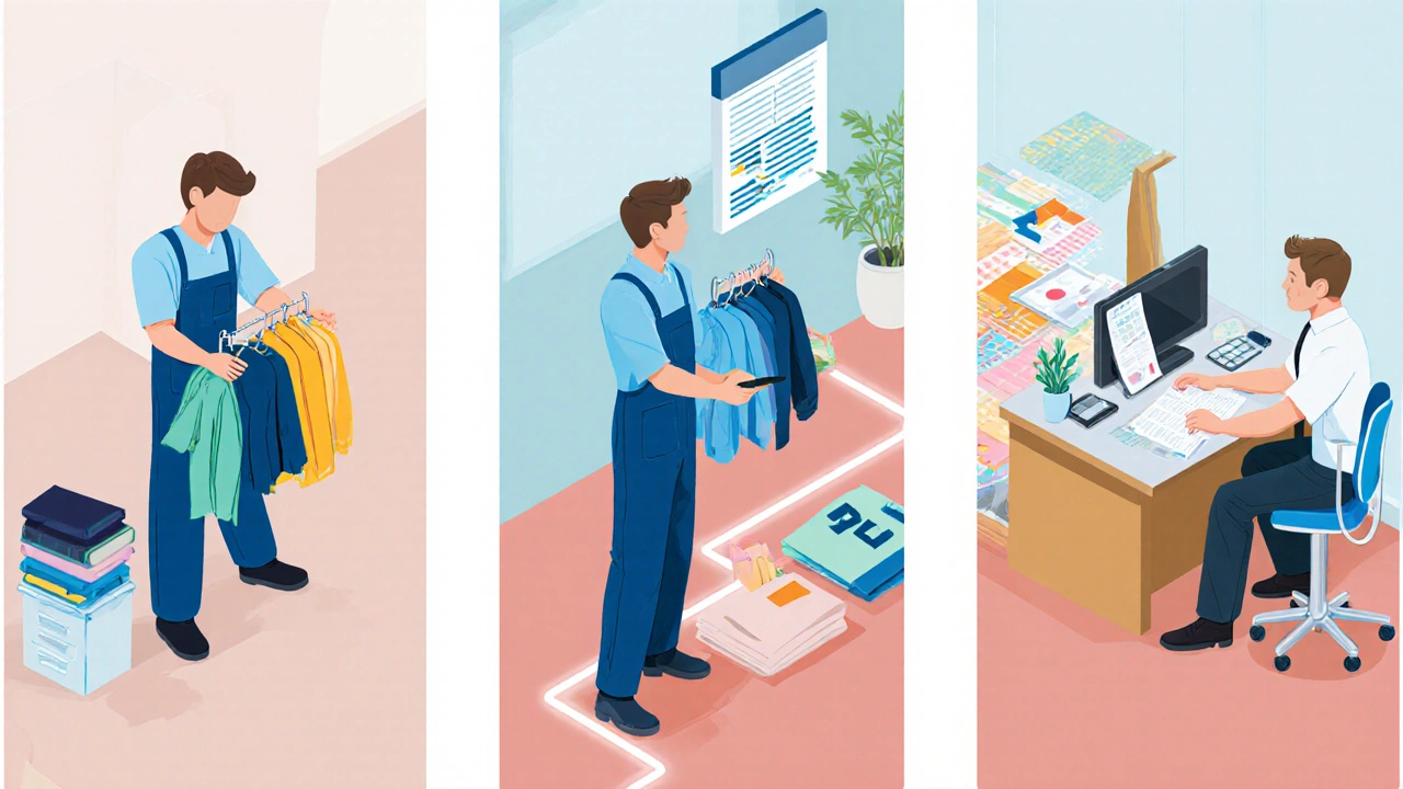 Кар&#039;єрний шлях від гладильника до керівника хімчистки.