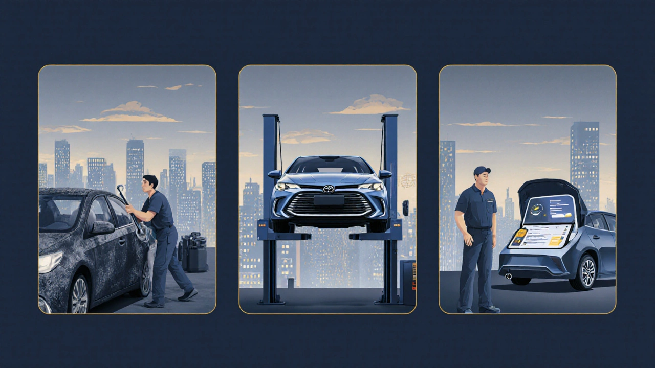 Три етапи кар’єри автослесаря: новачок, фахівець і експерт — у контексті київського автосервісу.