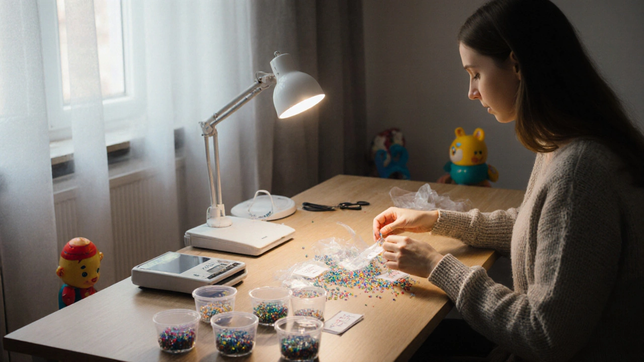Робота на дому в Києві: фасовка бісеру - як почати, скільки заробляти і де знайти замовлення