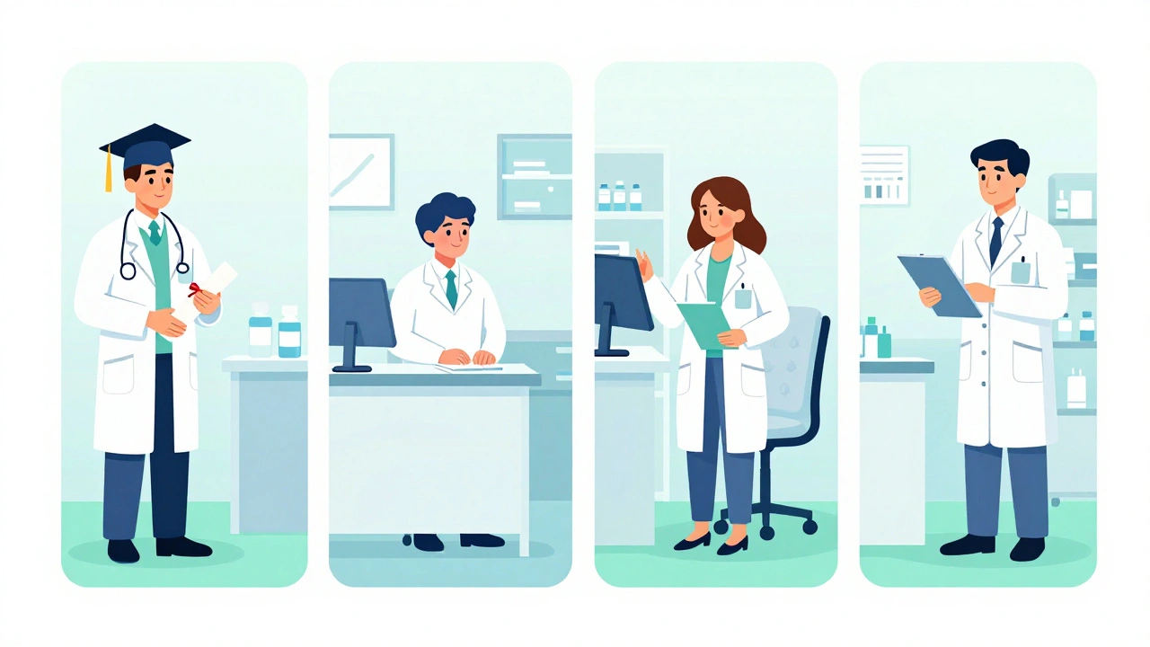 Кар&#039;єрний шлях фармацевта від стажера до керівника аптеки