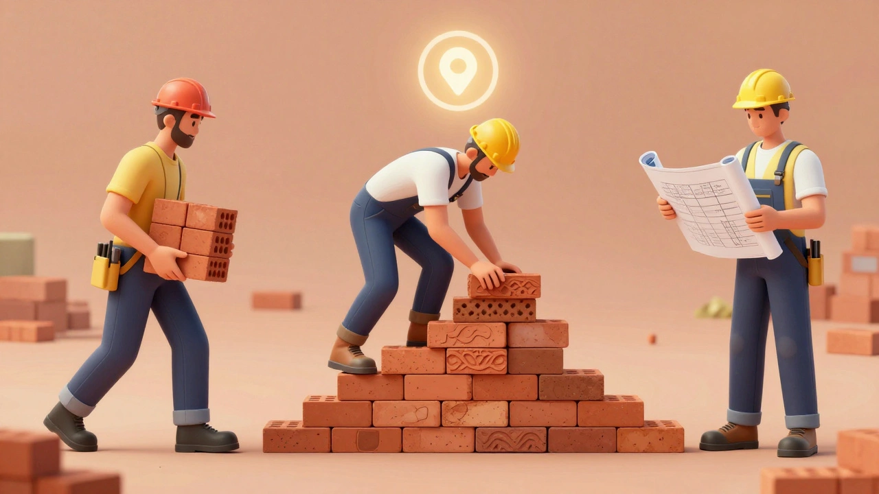 Кар'єрний шлях каменщика: від новачка до майстра на будівництві в Києві.