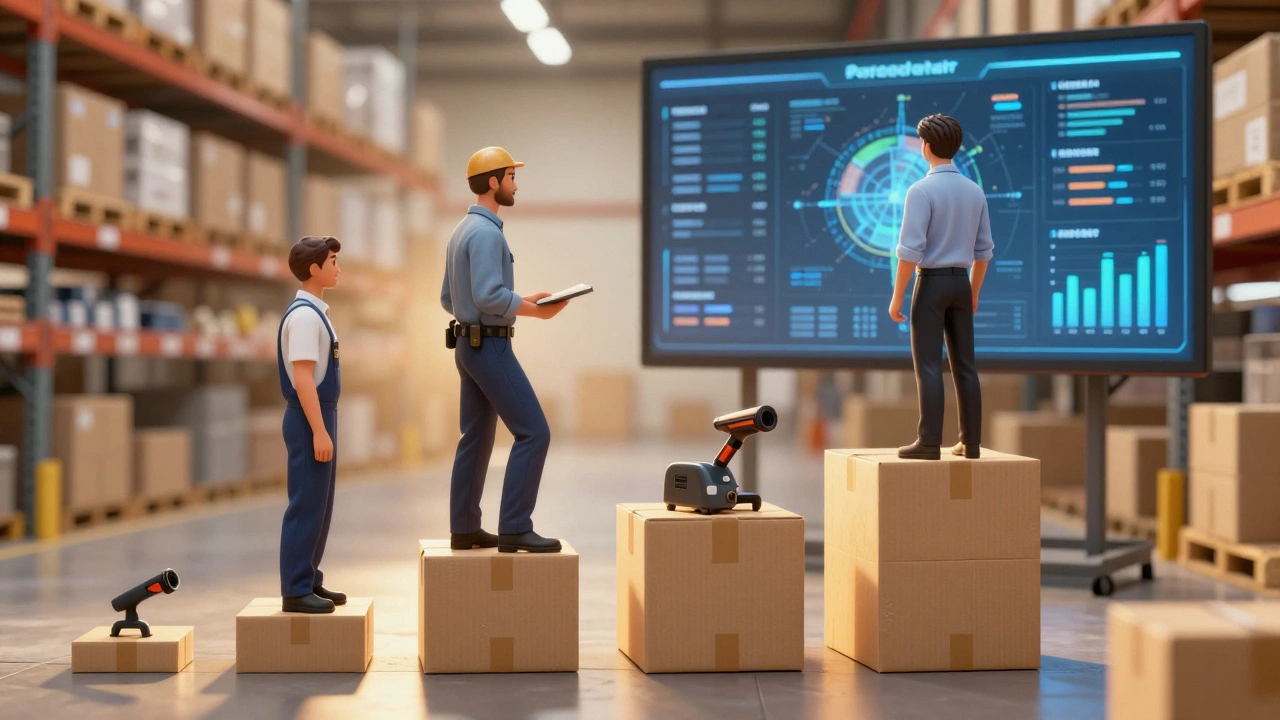 Кар'єрний шлях кладовщика — від робітника на складі до керівника логістики.