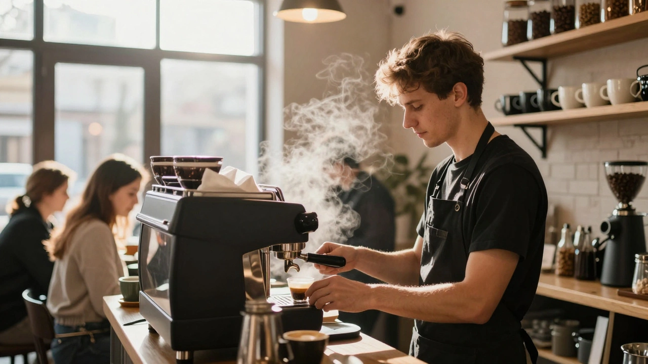 Робота бариста в Києві з щоденною оплатою: умови, зарплати, де шукати