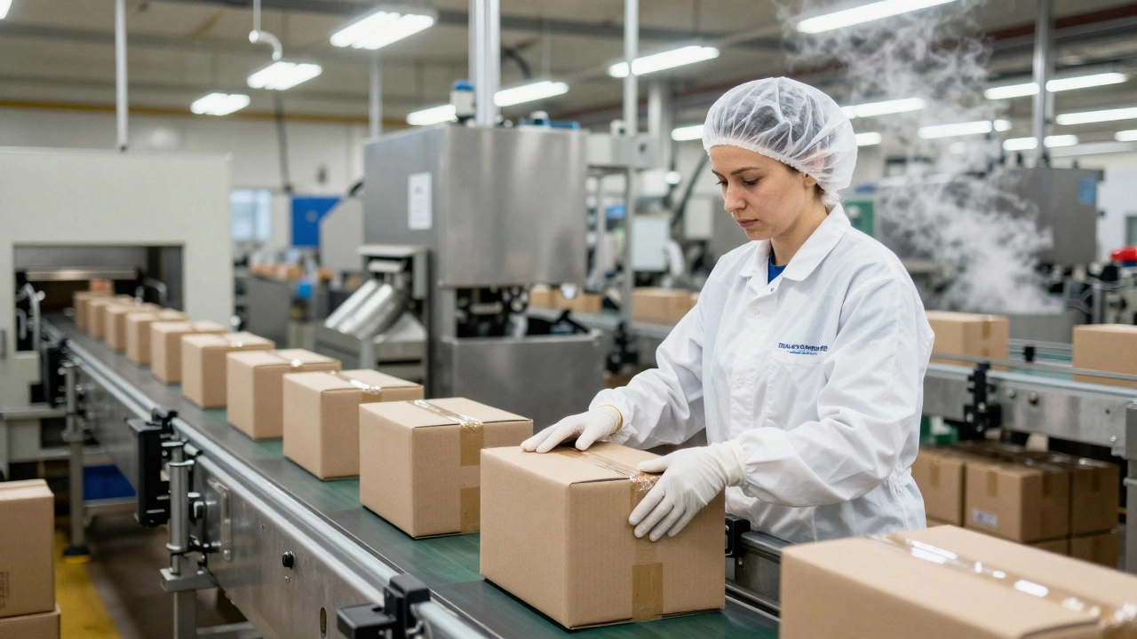 Робота в Києві на Дарницькому заводі упаковщицею: умови, зарплата, як вступити