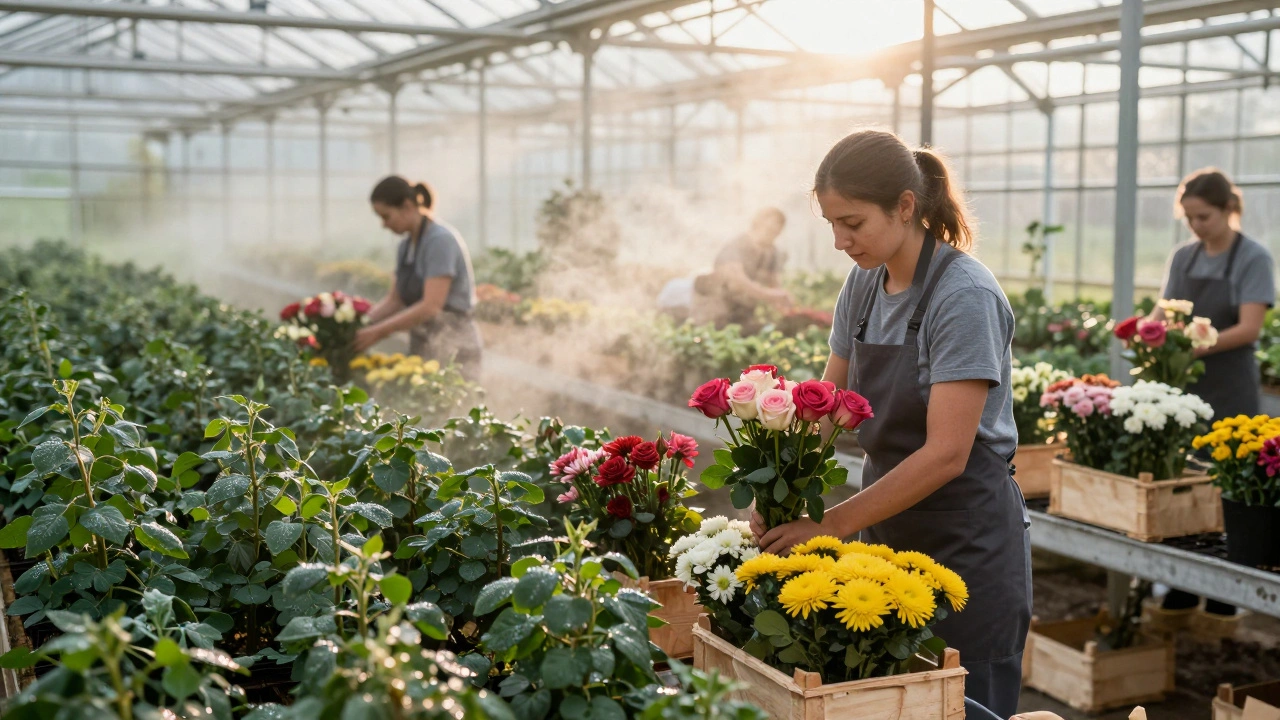 Робота в квіткових теплицях Київ: вакансії, умови, зарплата